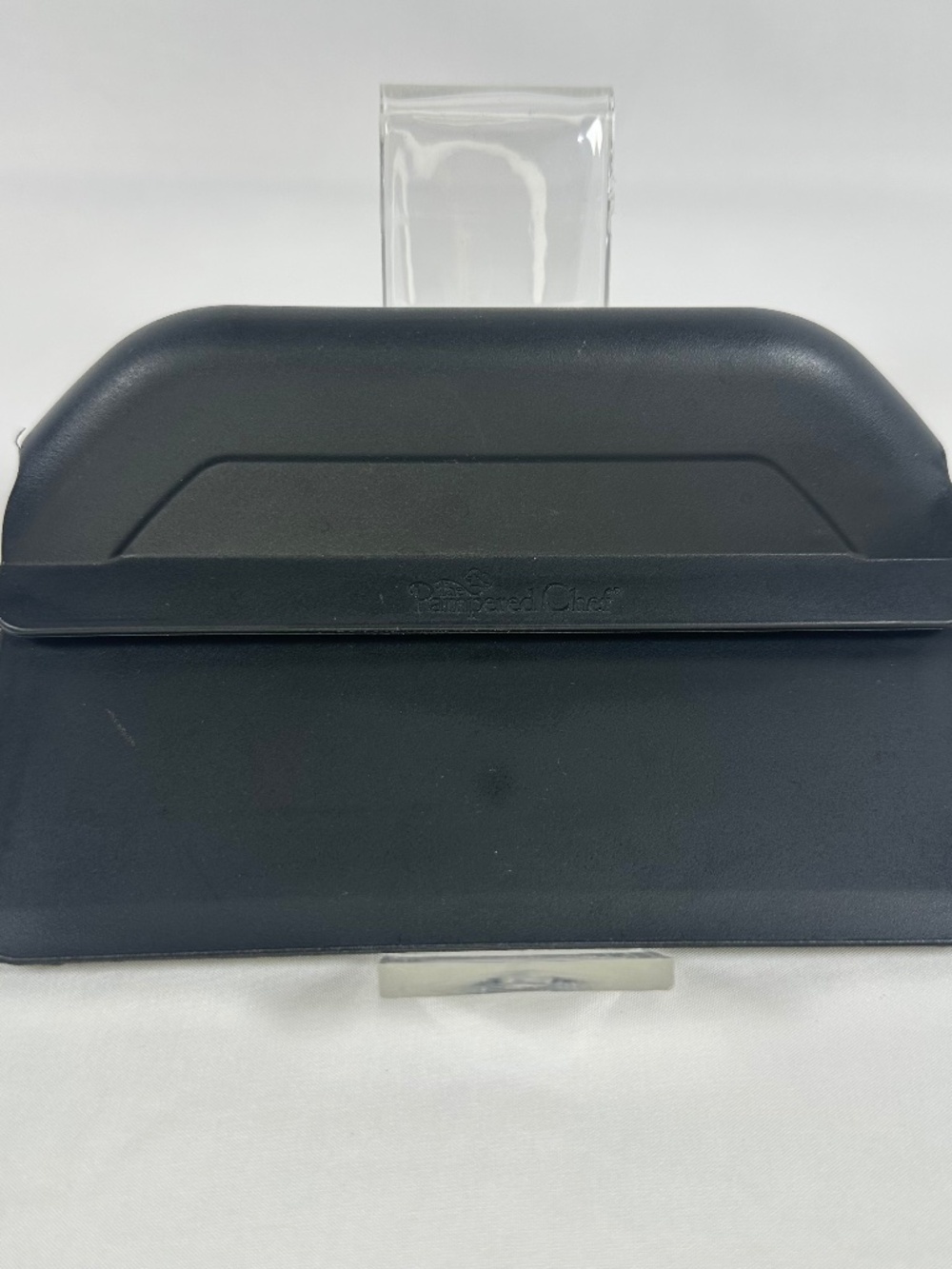 Pampered Chef Black Plastic Cookie Sheet Lifter Kitchen Scraper Baking Tool 7"